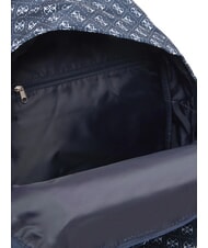 GUESS GIRL Plecak z materiału z logo 4g niebieski aop - Torby damskie - 5