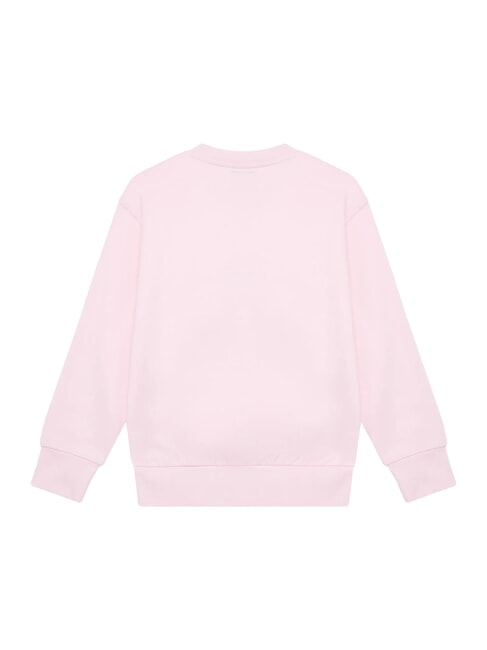 KIDS ACTIVE Bluza dziewczęca z okrągłym dekoltem wata cukrowa r&oacute;żowa - Bluzy dziecięce