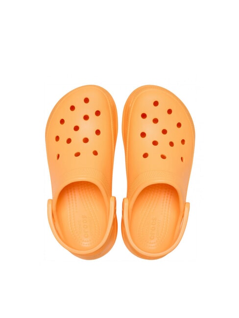 CLASSIC BAE Grube kapcie sabot pomarańcza - Buty damskie