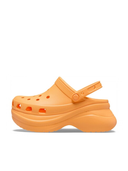 CLASSIC BAE Grube kapcie sabot pomarańcza - Buty damskie