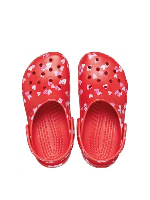 CLASSIC VDAY Damskie kapcie-chodaki wiśniowo-czerwony - Buty uniseks