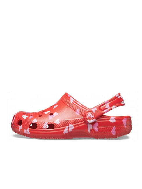 CLASSIC VDAY Damskie kapcie-chodaki wiśniowo-czerwony - Buty uniseks