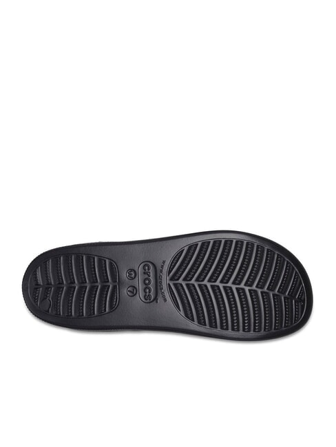 CLASSIC PLATFORM Damskie kapcie na platformie czarny - Buty damskie