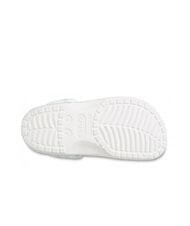 CROCS CLASSIC GINGHAM Damskie kapcie sabot z nadrukiem biało-niebieski - Buty damskie - 6