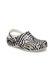 CROCS CLASSIC WARPED Kapcie sabot unisex z nadrukiem - Buty uniseks