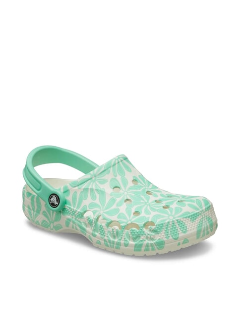 BAYA Damskie kapcie-chodaki pistacja - Buty damskie