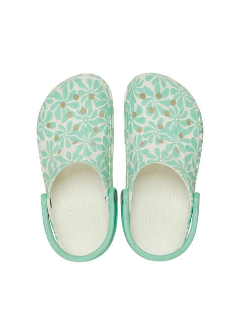 BAYA Damskie kapcie-chodaki pistacja - Buty damskie
