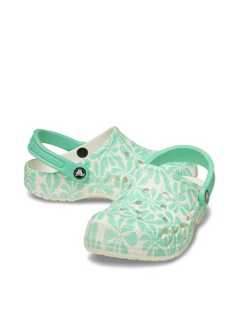BAYA Damskie kapcie-chodaki pistacja - Buty damskie