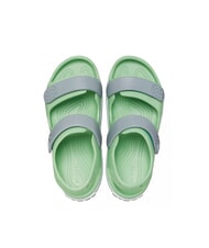CROCS CROCBAND CRUISER KIDS Sandałki dziecięce jasna zieleń/zakurzona zieleń - Buty dziecięce - 3