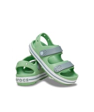 CROCS CROCBAND CRUISER KIDS Sandałki dziecięce jasna zieleń/zakurzona zieleń - Buty dziecięce - 6