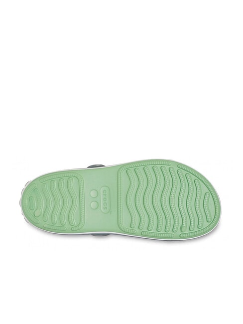 CROCBAND CRUISER KIDS Sandałki dziecięce jasna zieleń/zakurzona zieleń - Buty dziecięce