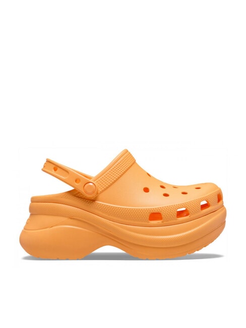 CLASSIC BAE Grube kapcie sabot pomarańcza - Buty damskie