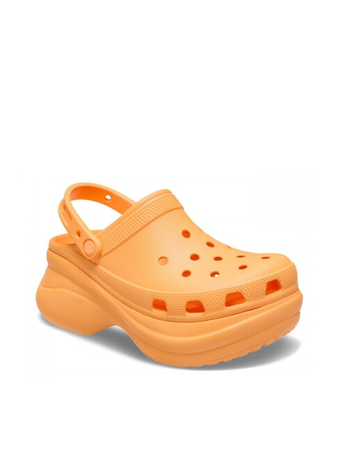 CLASSIC BAE Grube kapcie sabot pomarańcza - Buty damskie