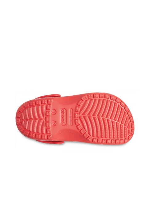 CLASSIC VDAY KIDS Dziewczęce kapcie-chodaki wiśniowo-czerwony - Buty dziecięce
