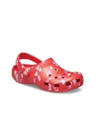 CROCS CLASSIC VDAY KIDS Dziewczęce kapcie-chodaki - Buty dziecięce
