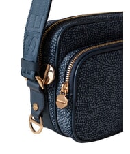 BORBONESE CAMERA CASE SMALL ECO LINE  Torba na ramię niebieski lapis - Torby damskie - 3
