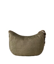 BORBONESE LUNA BAG SMALL ECO LINE Torba na ramię oliwka - Torby damskie - 4