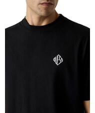 GUESS DIAMANTE LOGO Luźna koszulka z kr&oacute;tkim rękawem odrzutowiec - Koszulki męskie - 3
