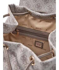GUESS MANHATTAN 2 Plecak z 2 kieszeniami logo w kolorze ciemnego szarego - Torby damskie - 3