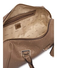 GUESS CRESIDIA 2 Torba na ramię z paskiem na ramię logo w kolorze ciemnego szarego - Torby damskie - 5