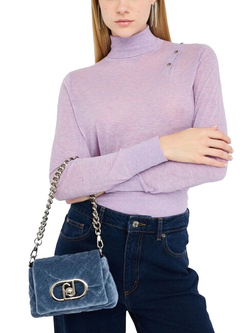 LAPUFFY Mała torebka na ramię / torba na ramię jasny denim - Torby damskie