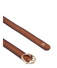 TOMMY HILFIGER TH CHIC BURNISHED Pasek sk&oacute;rzany damski - Paski