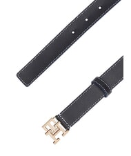 TOMMY HILFIGER TH LOGO Pasek sk&oacute;rzany damski - Paski