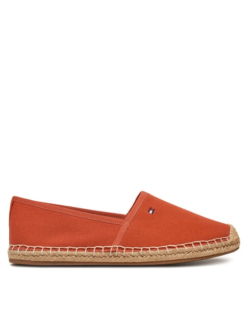 TH Espadryle damskie z pł&oacute;tna czerwony - Buty damskie