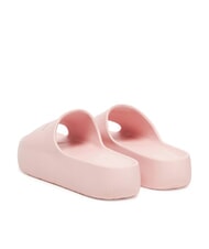TOMMY HILFIGER CHUNKY POOL SLIDE Damskie kapcie na platformie delikatny r&oacute;ż - Buty damskie - 5