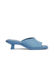 TOMMY HILFIGER NOHO Pantofle na niskim obcasie drelich - Buty damskie - 4