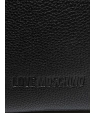 LOVE MOSCHINO SQUARE Torba na zakupy z uchwytami łańcuszkowymi Czarny - Torby damskie - 3