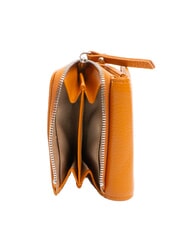 GIANNI CHIARINI WALLETS GRAIN Mały portfel ze sk&oacute;ry młotkowanej przyprawa - Portfele damskie - 2