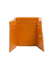 GIANNI CHIARINI WALLETS GRAIN Mały portfel ze sk&oacute;ry młotkowanej przyprawa - Portfele damskie - 3