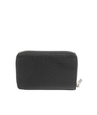 GIANNI CHIARINI GRAIN Sk&oacute;rzany portfel zapinany na zamek Czarny - Portfele damskie - 3