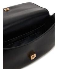 CALVIN KLEIN HARDWARE MONOGRAM Mała torba na ramię na czarno - Torby damskie - 4