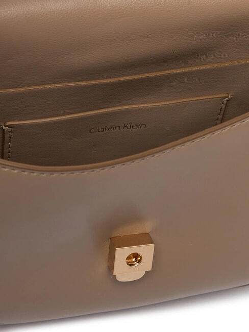 HARDWARE MONOGRAM Mała torba na ramię pustynny szary - Torby damskie