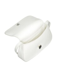 CALVIN KLEIN HARDWARE MONOGRAM Mała torba na ramię lilia biała - Torby damskie - 3