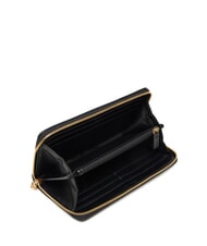 CALVIN KLEIN BOLD MONOGRAM Portfel zapinany na suwak na czarno - Portfele damskie - 2