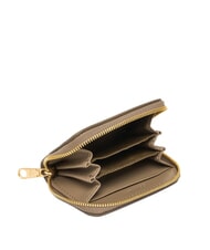 CALVIN KLEIN BOLD MONOGRAM Mały portfel pustynny szary - Portfele damskie - 2