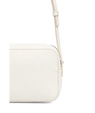 CALVIN KLEIN EMBOSSED LOGO Mała torba na ramię lilia biała - Torby damskie - 3