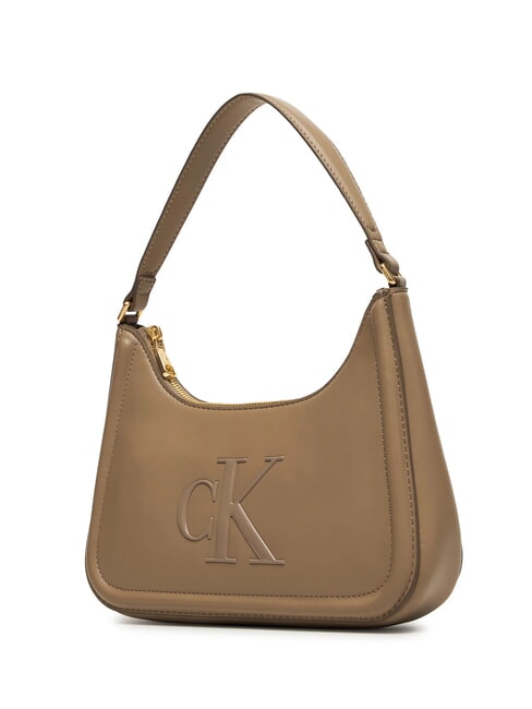 BOLD MONOGRAM Torba na ramię pustynny szary - Torby damskie