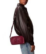 CALVIN KLEIN BOLD MONOGRAM Mała torba na ramię kuszący r&oacute;ż - Torby damskie - 4