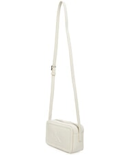 CALVIN KLEIN BOLD MONOGRAM Mała torba na ramię lilia biała - Torby damskie - 3