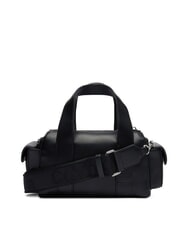 CALVIN KLEIN SIGNATURE LOGO STRAP Torebka z paskiem na ramię czarny / stare srebro - Torby damskie - 2