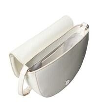 CALVIN KLEIN BOLD MONOGRAM Torba na ramię lilia biała - Torby damskie - 3