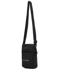 CALVIN KLEIN BOLD LOGO NYLON Torba na ramię na czarno - Torby na ramię męskie - 3