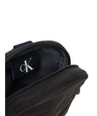 CALVIN KLEIN BOLD LOGO NYLON Torba na ramię na czarno - Torby na ramię męskie - 4
