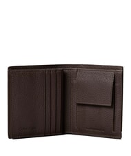 CALVIN KLEIN FOIL EMBOSSED Portfel sk&oacute;rzany - Portfele męskie