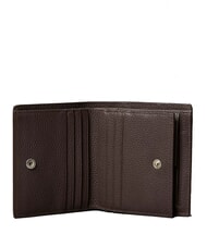 CALVIN KLEIN FOIL EMBOSSED Portfel sk&oacute;rzany ck ciemnobrązowy - Portfele męskie - 3