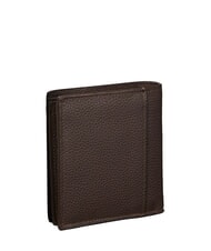 CALVIN KLEIN FOIL EMBOSSED Portfel sk&oacute;rzany ck ciemnobrązowy - Portfele męskie - 4